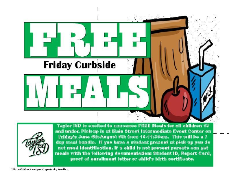 free summer meals