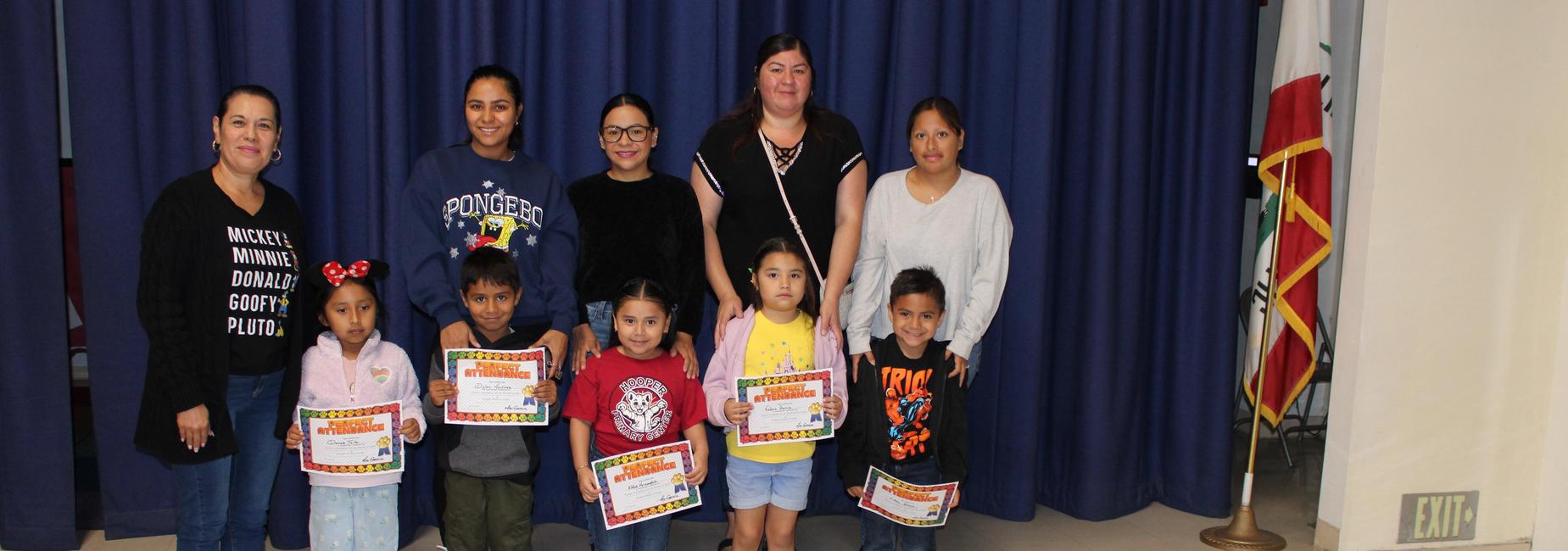 Rm 22 Perfect attendance