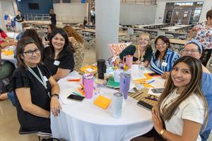 new teacher luncheon