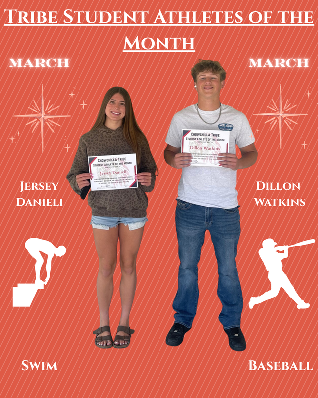 Student Athletes of the Month