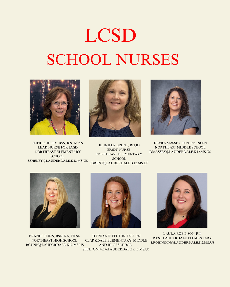 LCSD School Nurses Page One 