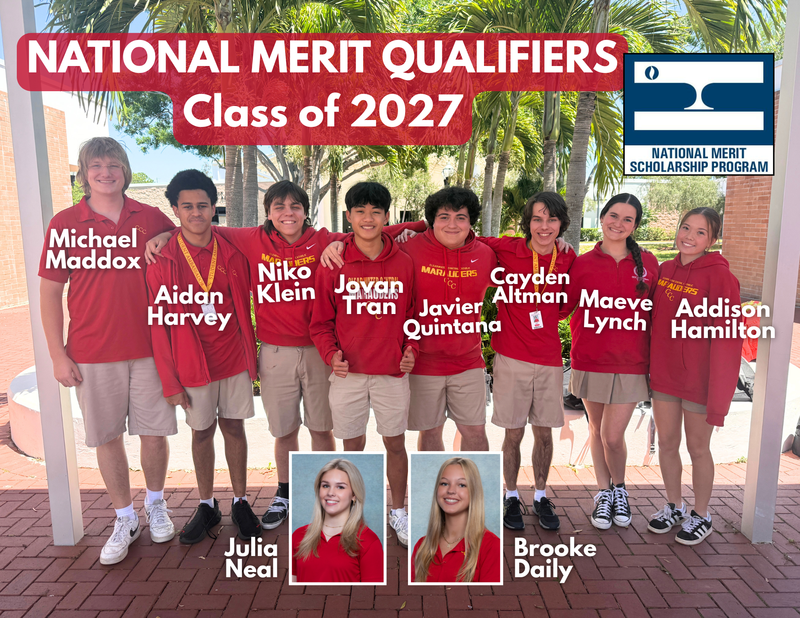 group of ten CCC students stand together in courtyard