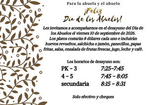 Spanish version of Grandparent's Day.