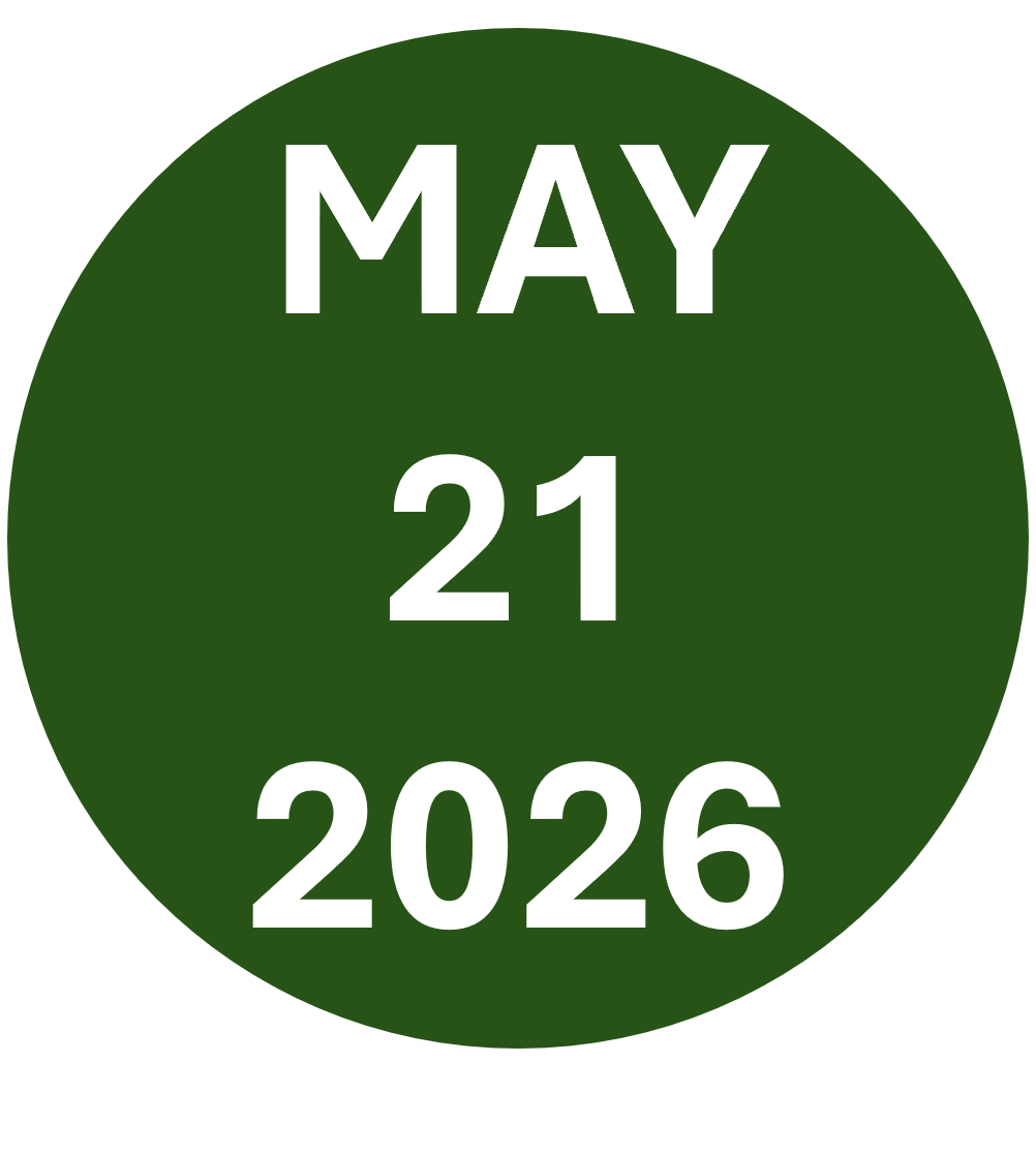 CIRCLE WITH MAY 21 2026