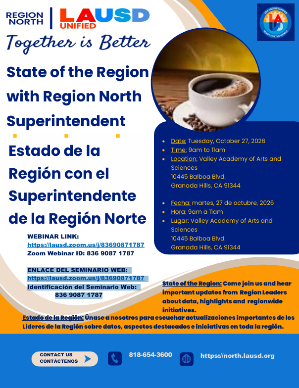State of the Region with Region North Superintendent - 10.27.2026