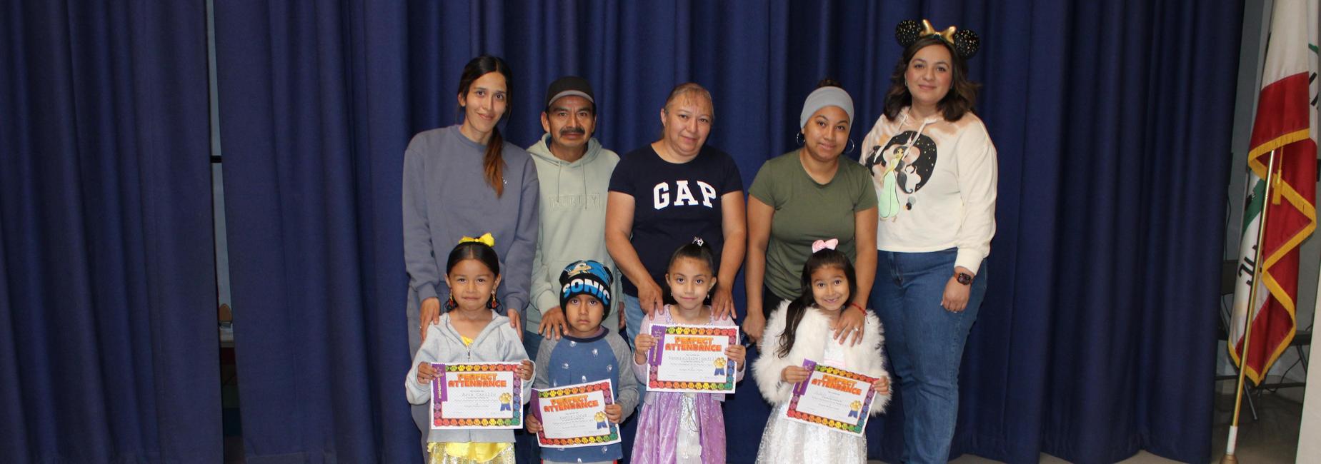 Rm 25 Perfect attendance