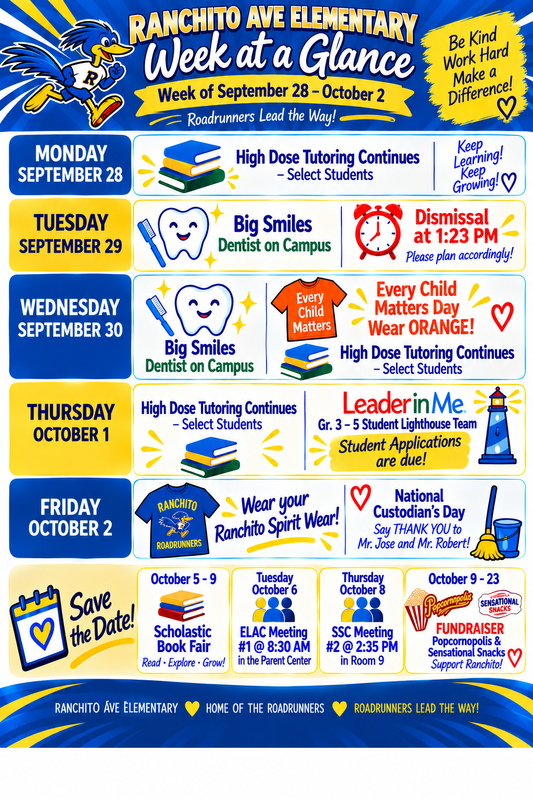 Week at a Glance