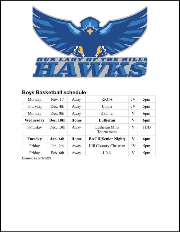 Boys Basketball Schedule 2025-2026 Featured Photo