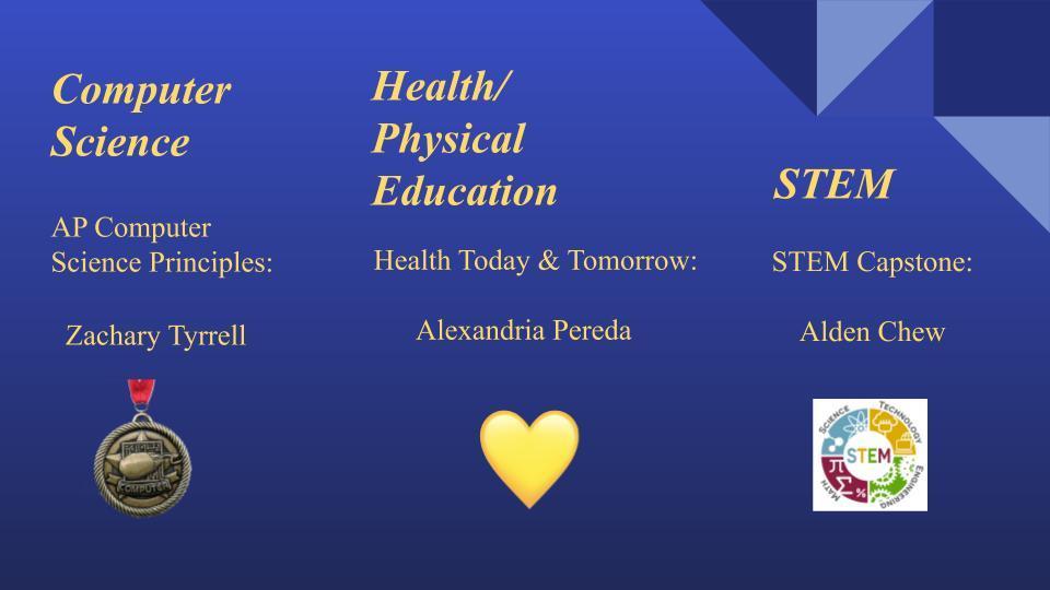 Computer, Health & STEM