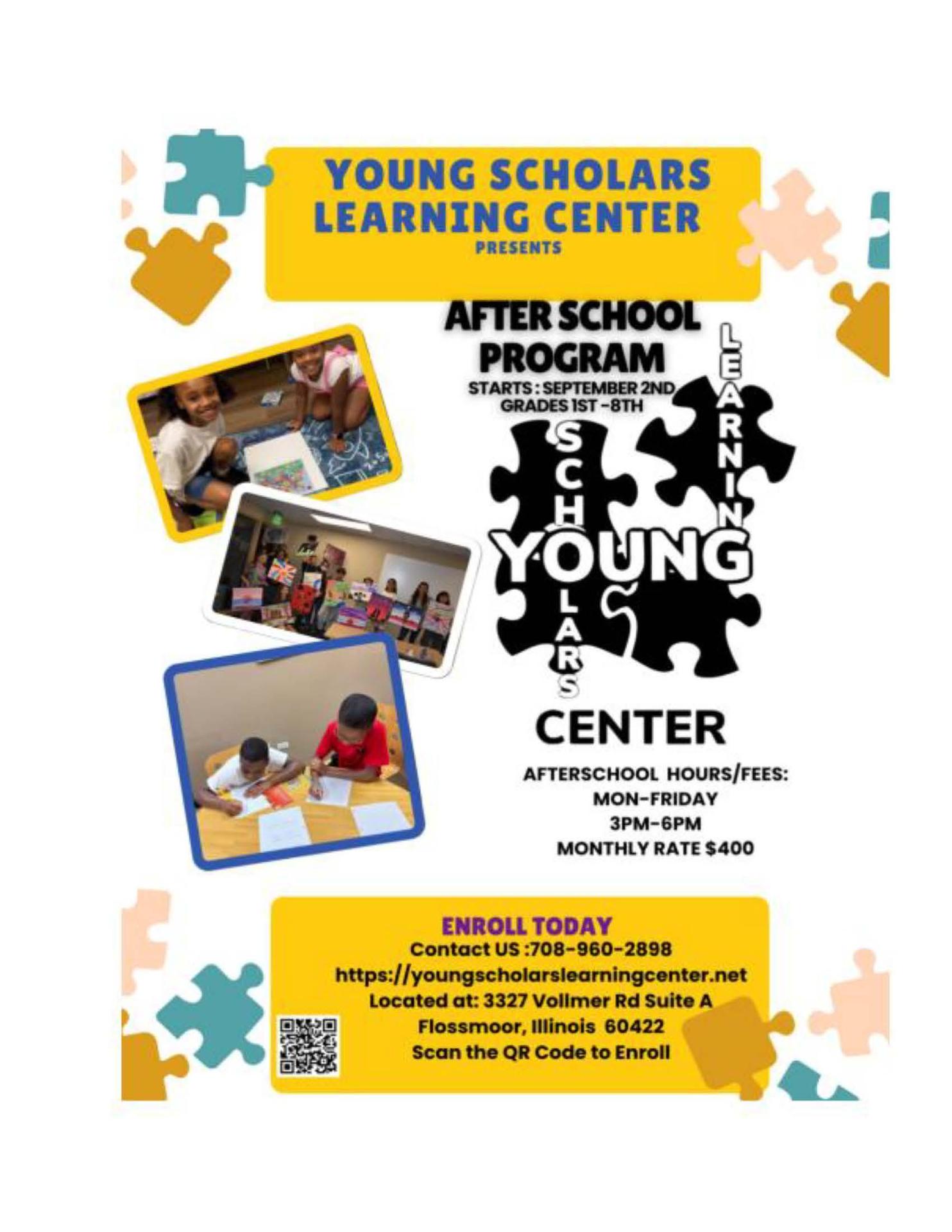 Young Scholars Learning Center After-School Program