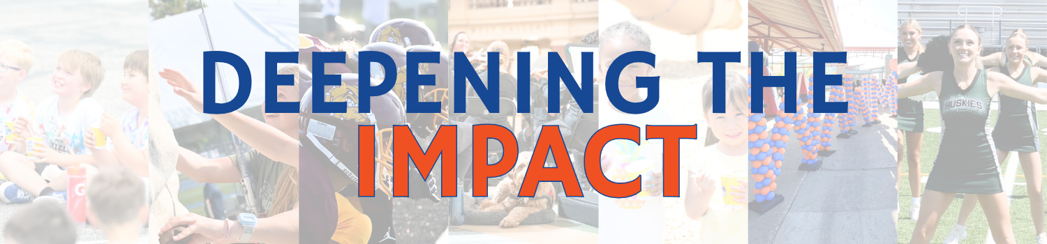 deepening the impact banner