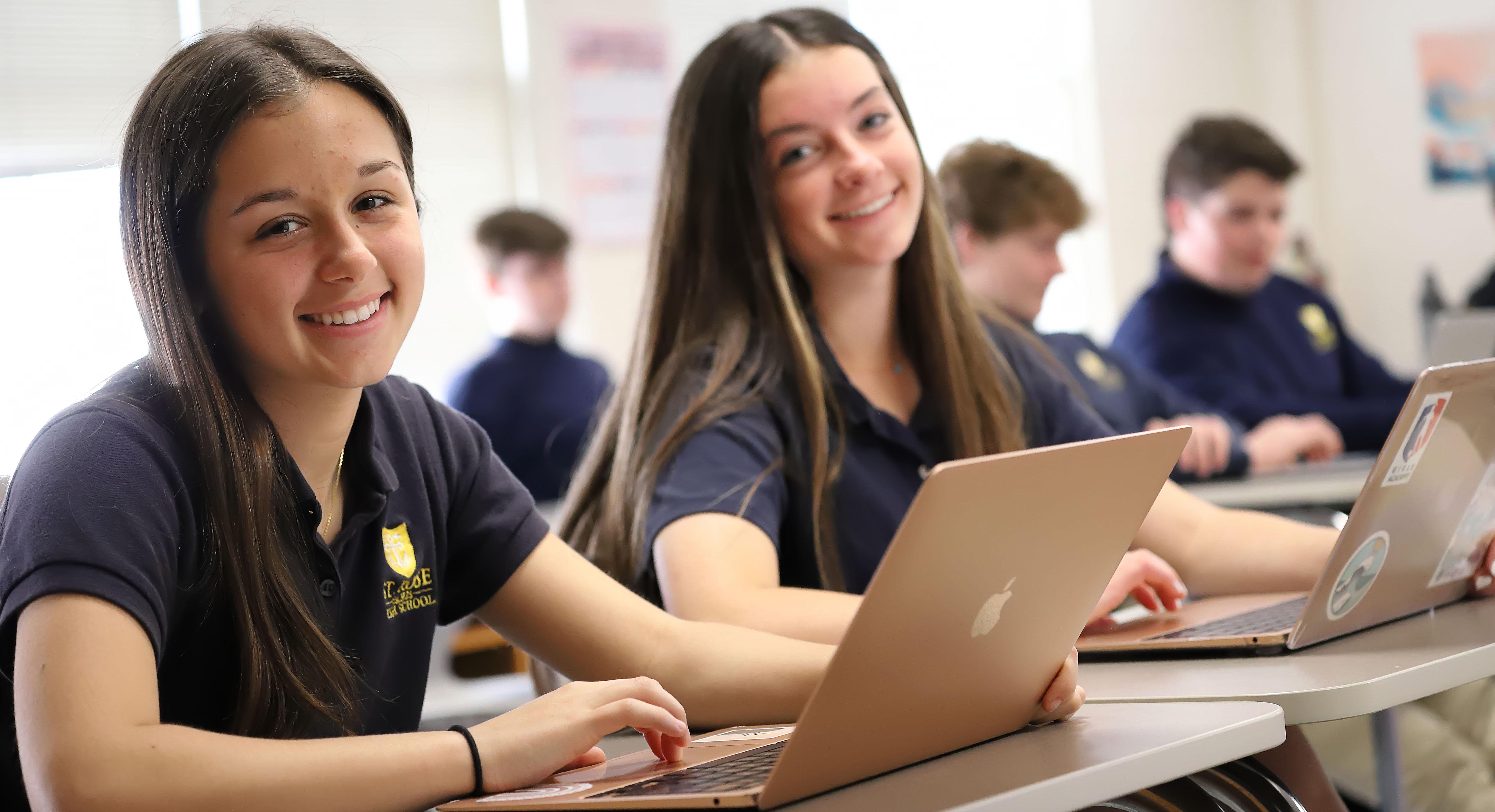 Students in classroom