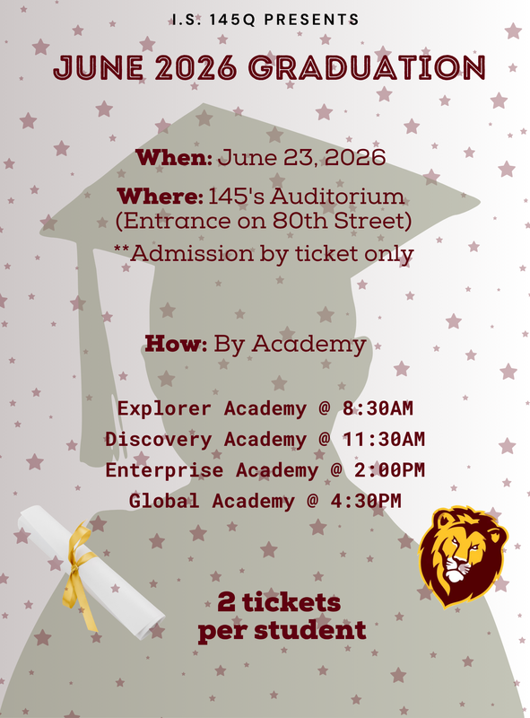 Graduation Date and Times per Academy