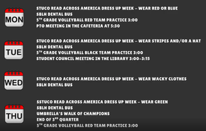 DressUp Days Read Across America