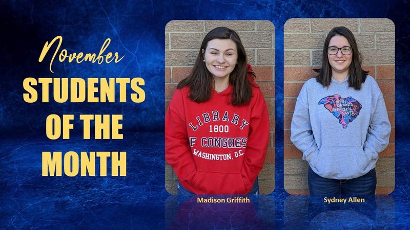 Congratulations to our new Students of the Month! Featured Photo