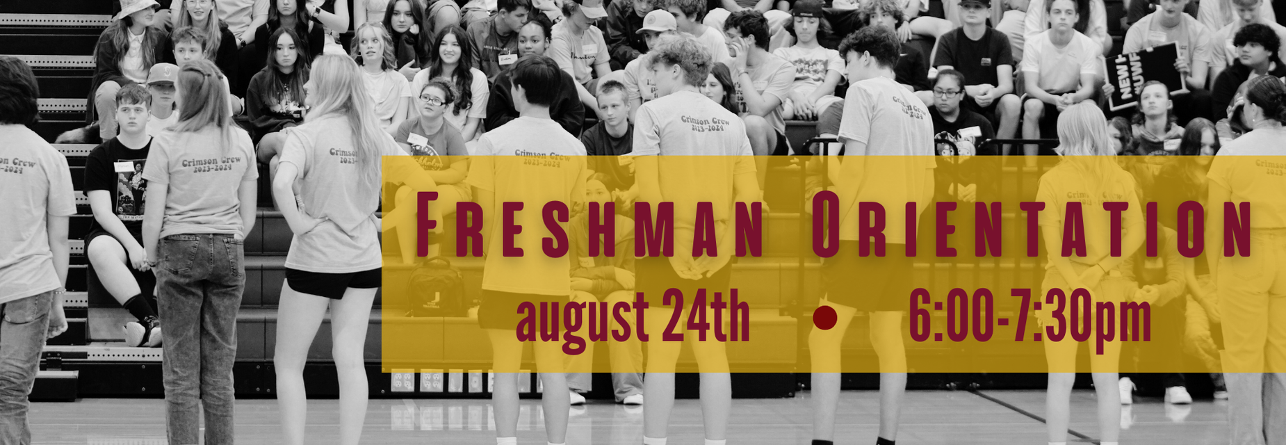freshman orientation