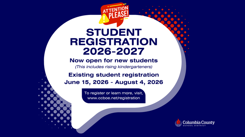 student registration infographic