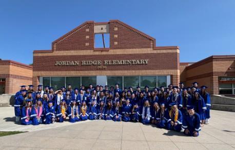 Bingham Graduates at Jordan Ridge Elementary School