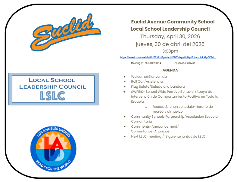 LSLC Meeting / Junsta de LSLC