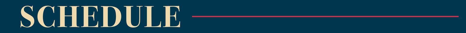 Schedule web divider