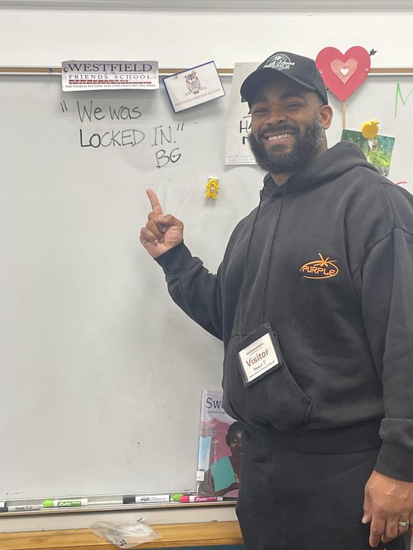 A visit from Super Bowl LIX winning Eagle, Brandon Graham Featured Photo