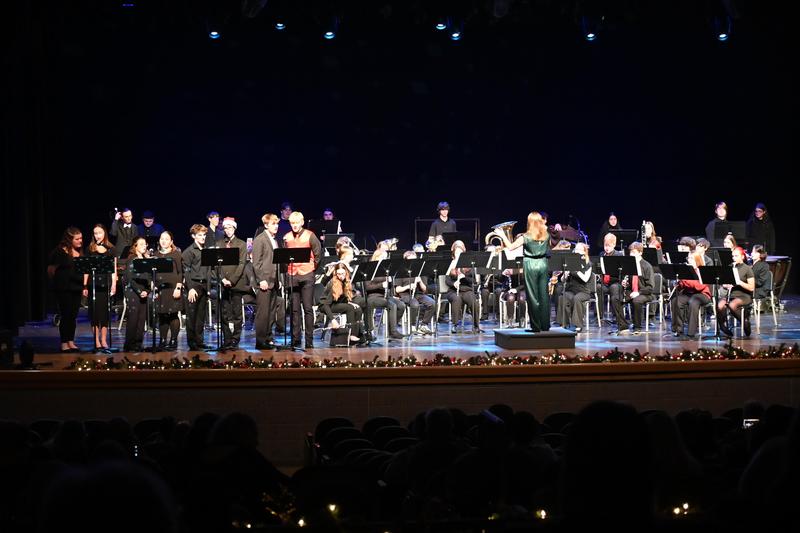 Coal City High School Bands celebrate the season with music