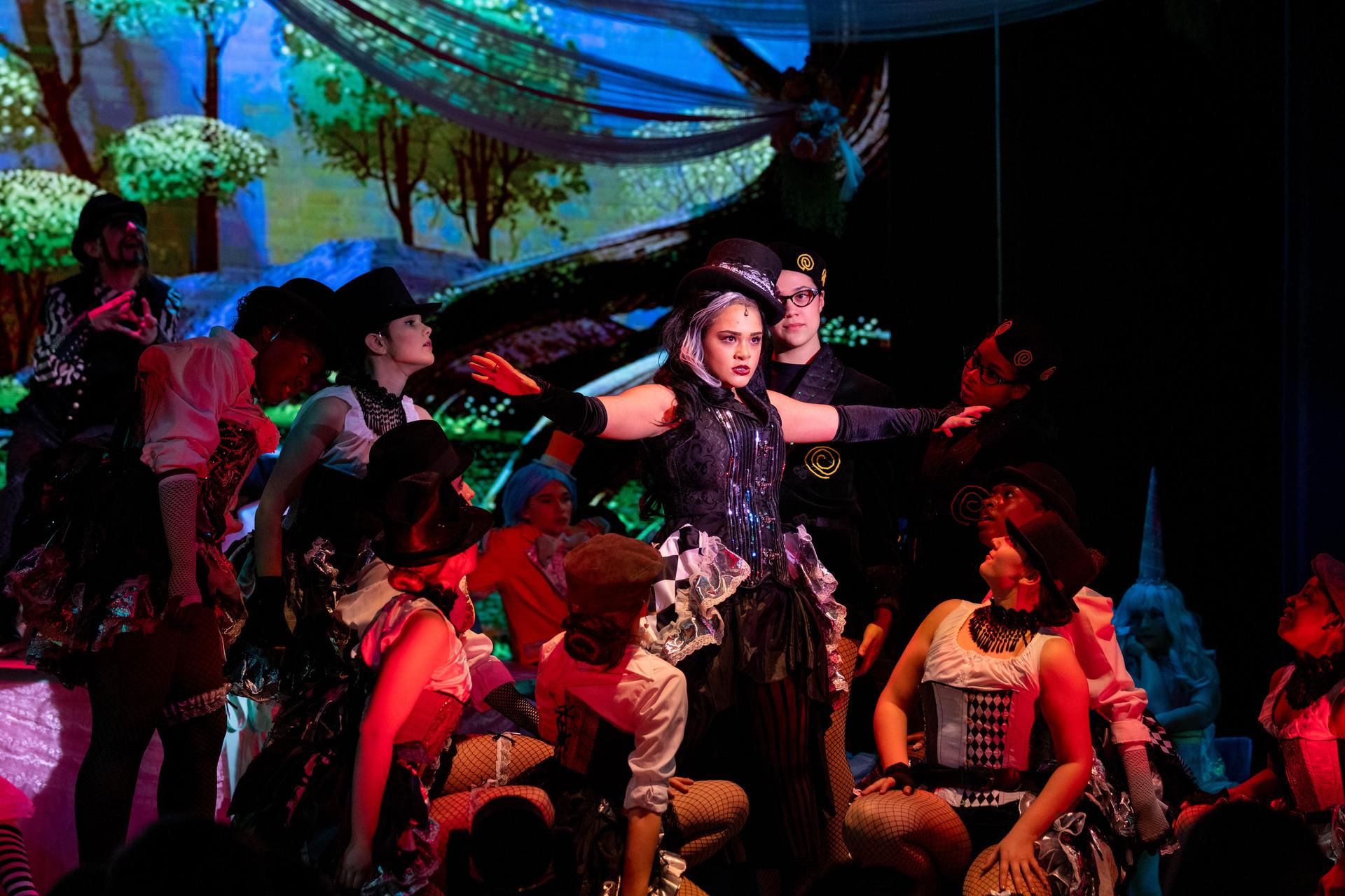 A scene from Wonderland