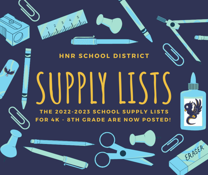 School Supply Lists are now Posted! Featured Photo