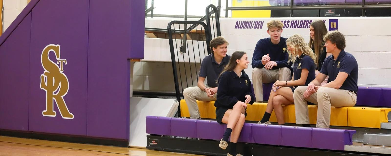  St. Rose Students laughing