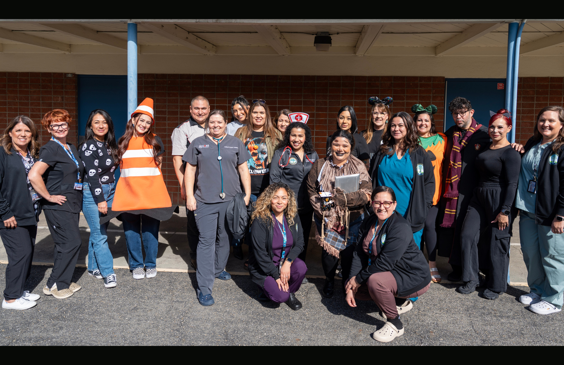 Mendoza Staff on Halloween