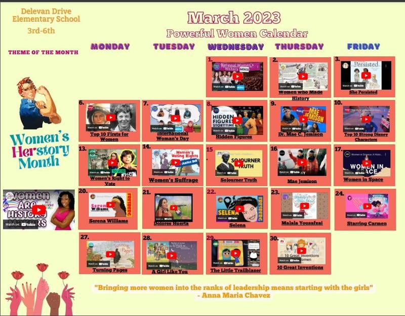 March Women's History Month