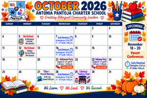 OCtober Calendar English