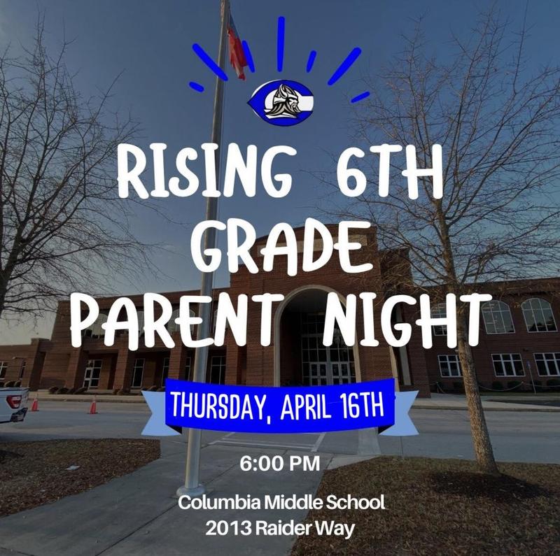 Rising 6th Grade Parent Night