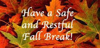 Early Release & Fall Break Announcement