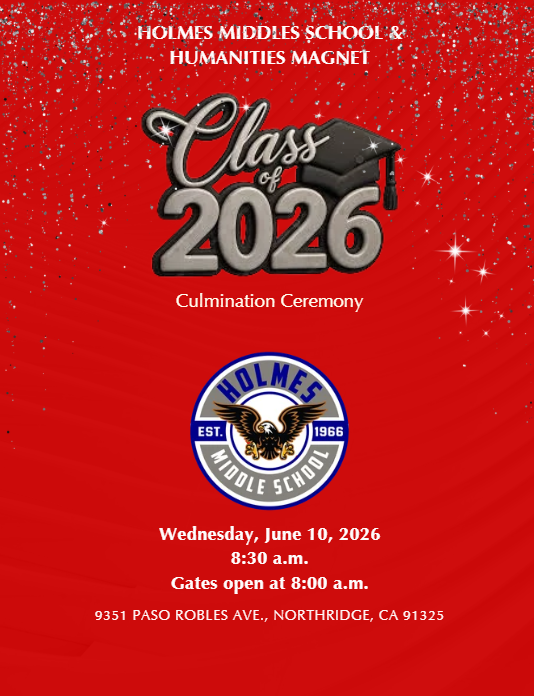 Holmes Middle School Class of 2026 Virtual Program Featured Photo