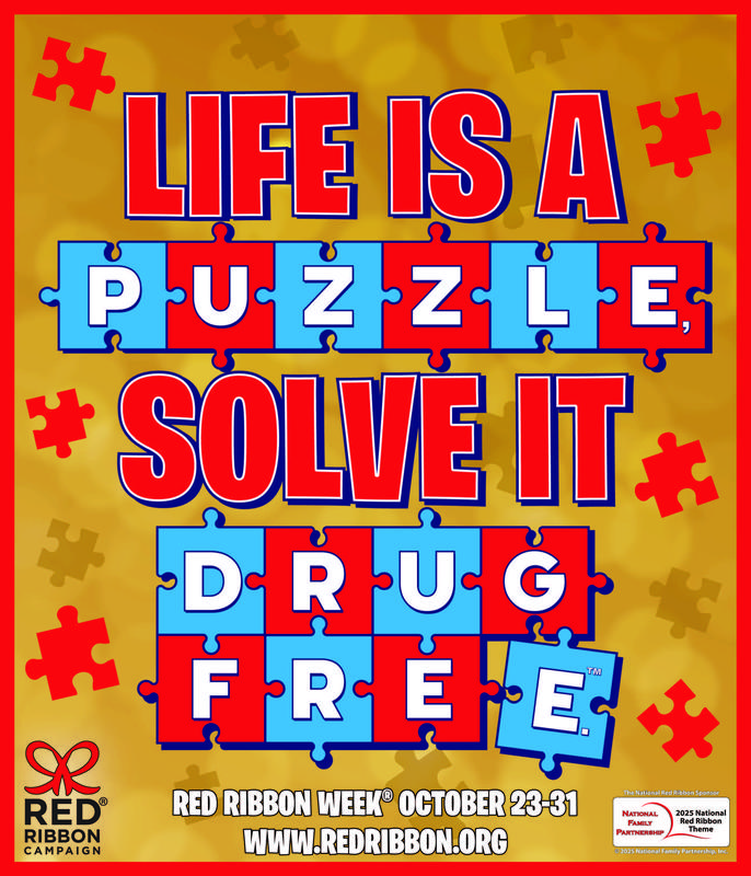 life is a puzzle, solve it drug free