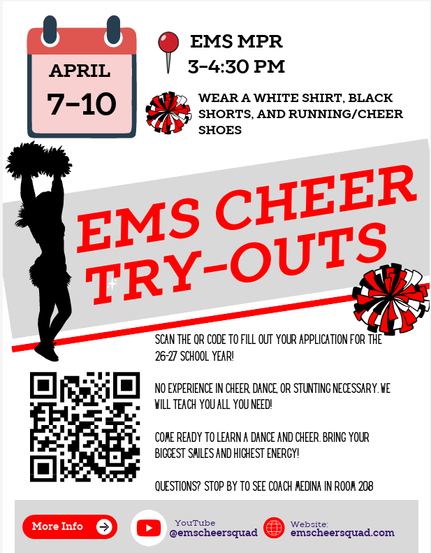 EMS Cheer Tryouts