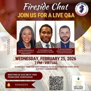 Fireside Chat with Leaders Feb 25 7 pm