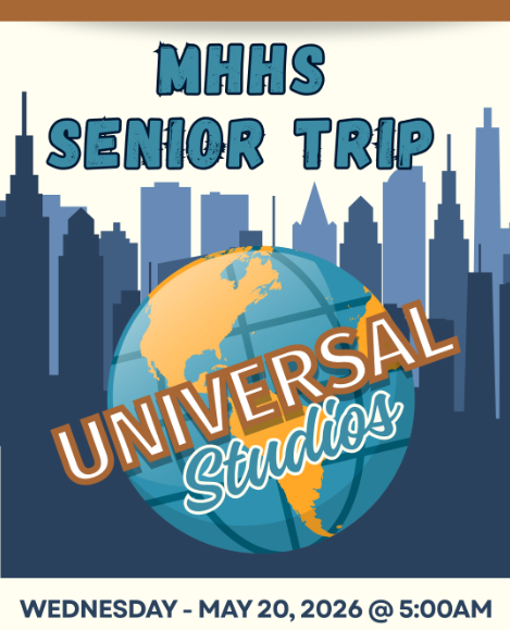 Senior Class 2025 - Senior Universal Studios Trip ((DEADLINE DEC 8TH))