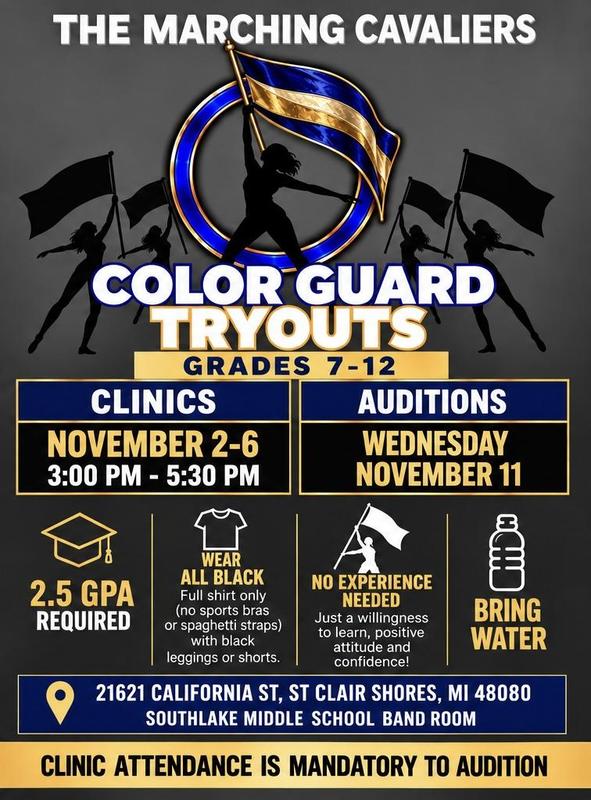 Color Guard Tryouts Featured Photo