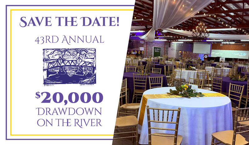 Save the Date for our 43rd Annual Drawdown February 15, 2026