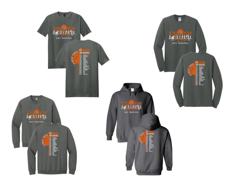 Girls BB shirts to order by Nov 25
