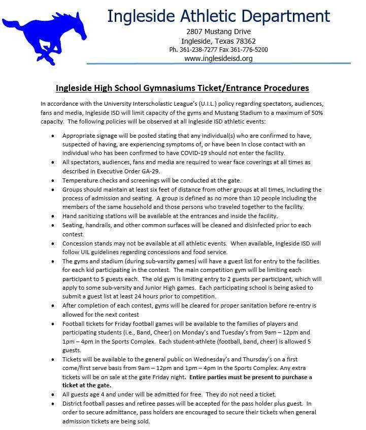 Ingleside Info