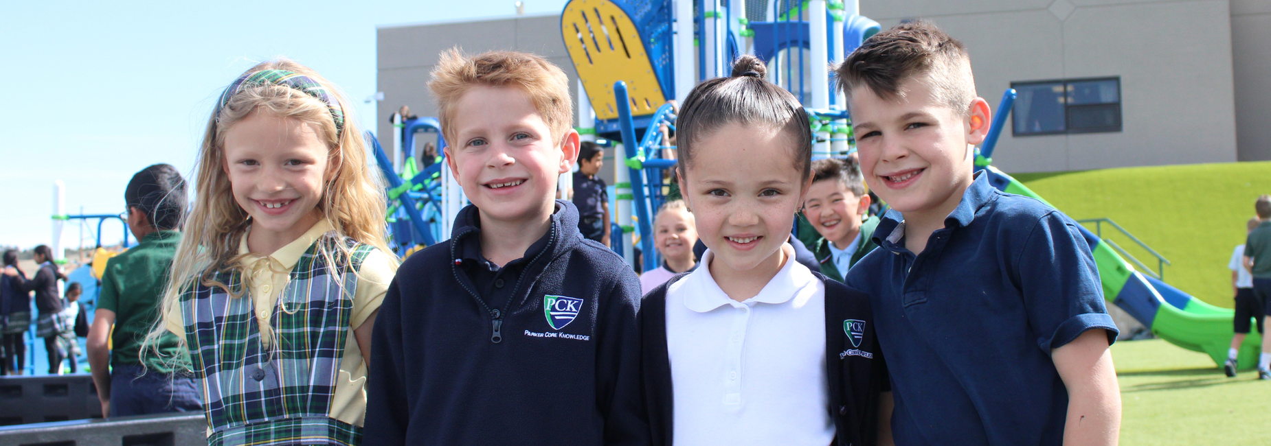 PCK students on playground