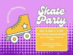 promo graphic - RES skating party May 2026