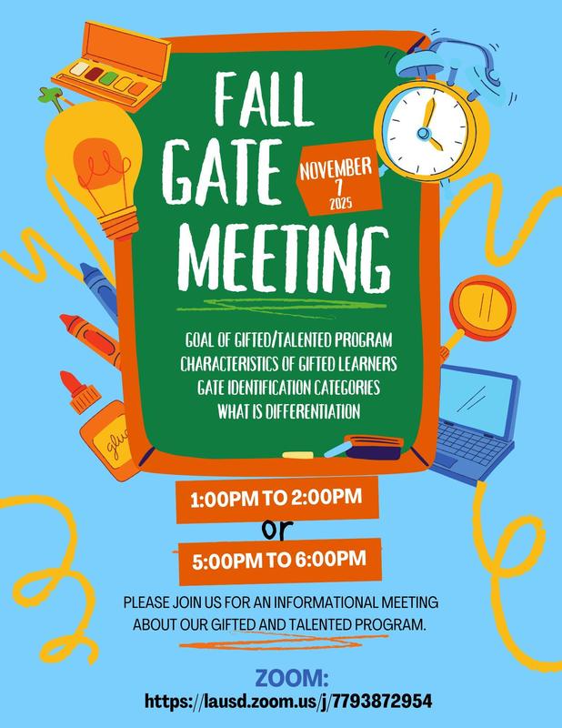 Fall Gate Parent Meeting Eng Post