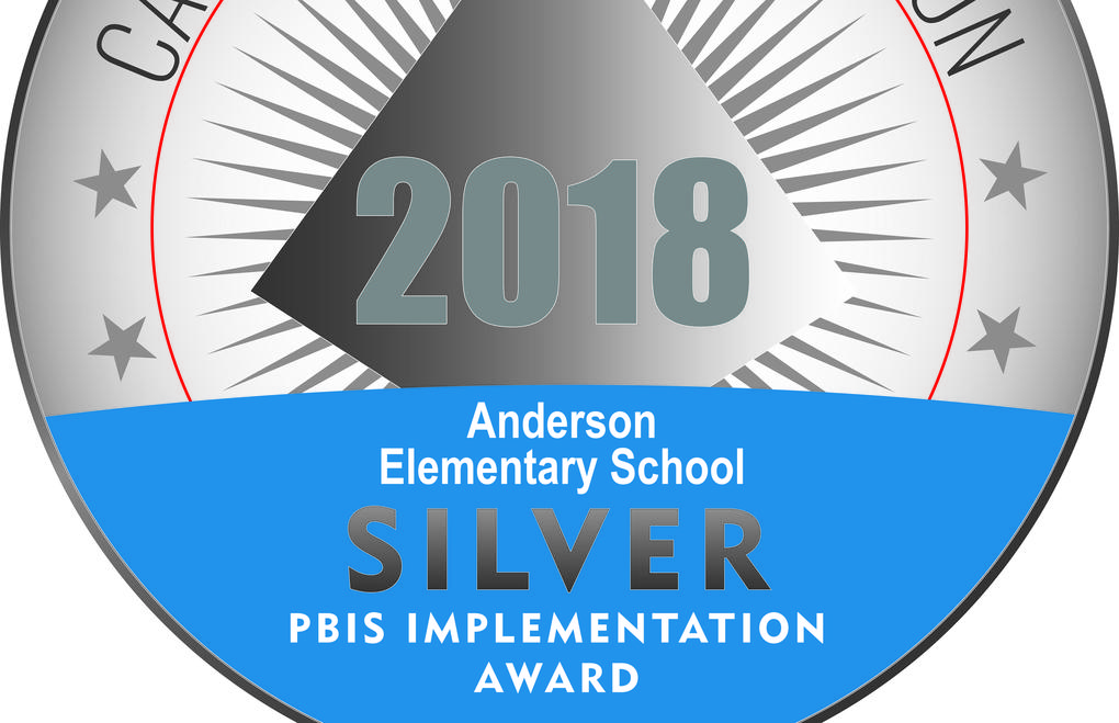 The slide shows the PBIS silver award.
