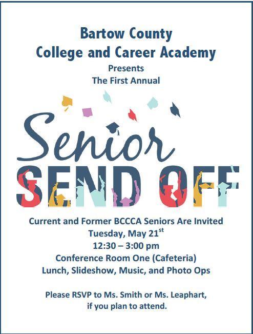 Senior Send Off (music, slideshow and more..)