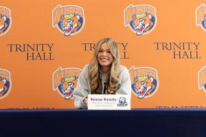 Trinity Hall Celebrates Commitments of Four Senior Athletes