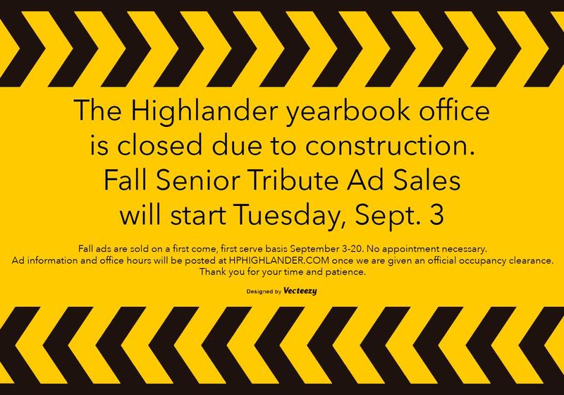 Senior Tribute Ad Sales Moved to Sept. 3 Featured Photo